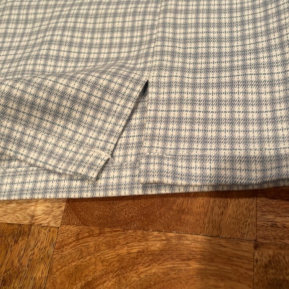 Cute blue/gray plaid girls skirt! - Picture 2 of 4